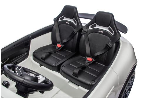 Masinuta Electrica Mercedes AMG cu Licenta DK-GT63 24V, cu telecomanda, Alba 3 ani+ [11]