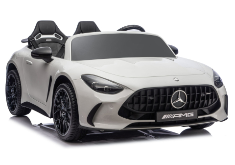 Masinute electrice - Masinuta Electrica Mercedes AMG cu Licenta DK-GT63 24V, cu telecomanda, Alba 3 ani+