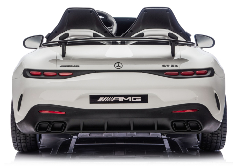 Masinuta Electrica Mercedes AMG cu Licenta DK-GT63 24V, cu telecomanda, Alba 3 ani+ [3]