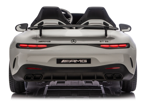 Masinuta electrica cu Licenta Mercedes AMG DK-GT63 24V, cu telecomanda, Gri Deschis, 3 ani+ [3]