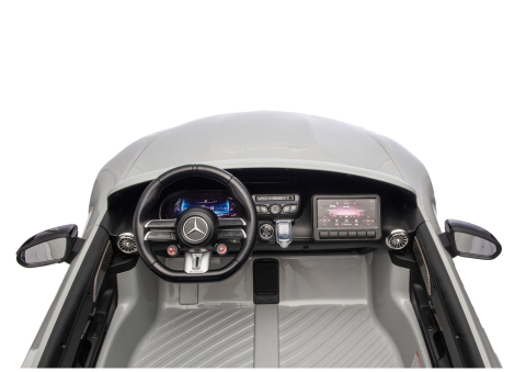 Masinuta electrica cu Licenta Mercedes AMG DK-GT63 24V, cu telecomanda, Gri Deschis, 3 ani+ [12]