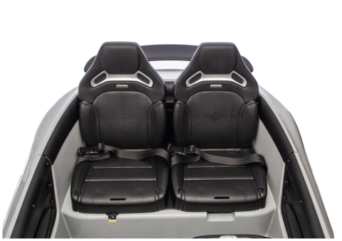 Masinuta electrica cu Licenta Mercedes AMG DK-GT63 24V, cu telecomanda, Gri Deschis, 3 ani+ [11]