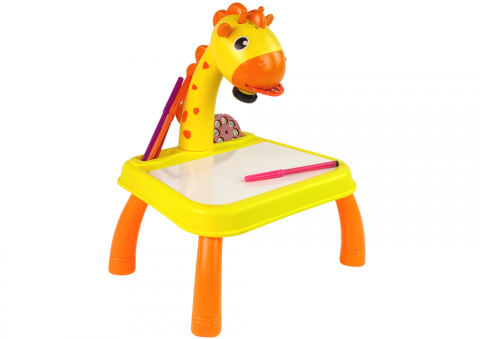 Masa de desen cu proiector Girafa pentru copii 3 ani+ [1]