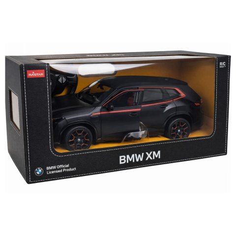 Masina BMW XM Black Rastar 1:14 lumini [5]