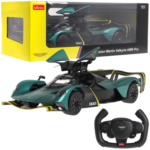 Masinute R/C - Masina cu Telecomanda R/C 1:14 Aston Martin Valkyrie AMR Pro RASTAR Verde