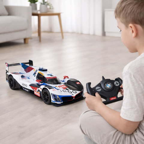 Masinute R/C - Masina cu Telecomanda R/C 1:14 BMW M Hybrid V8 RASTAR Alba