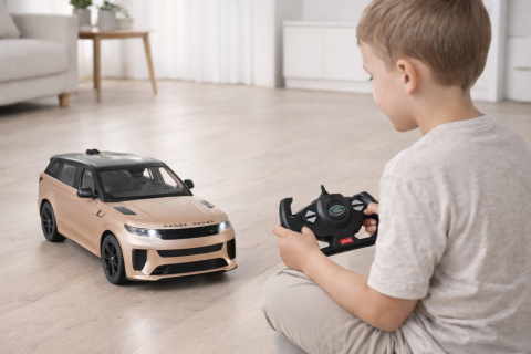 Masinute R/C - Masina cu Telecomanda R/C 1:14 Range Rover Sport SV RASTAR Gold