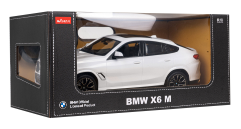Masina cu Telecomanda R/C BMW X6 M Alb RASTAR 1:14, 2.4 GHz [7]