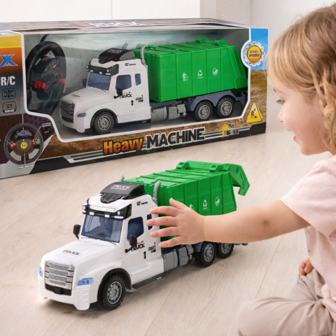 Masina de Gunoi cu Telecomanda R/C pentru Copii [4]
