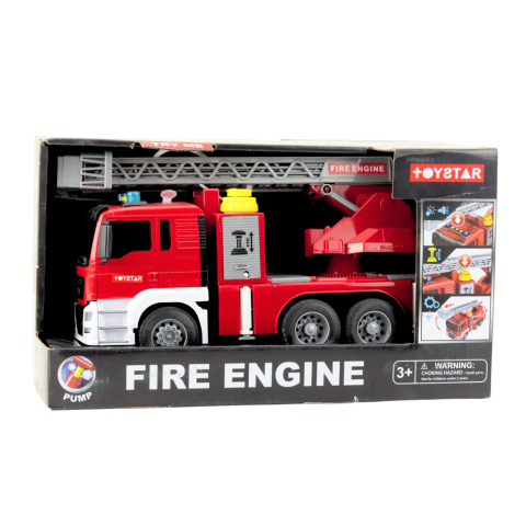 Masina de Pompieri cu Macara, Functie Apa, Lumini si Sunete [4]