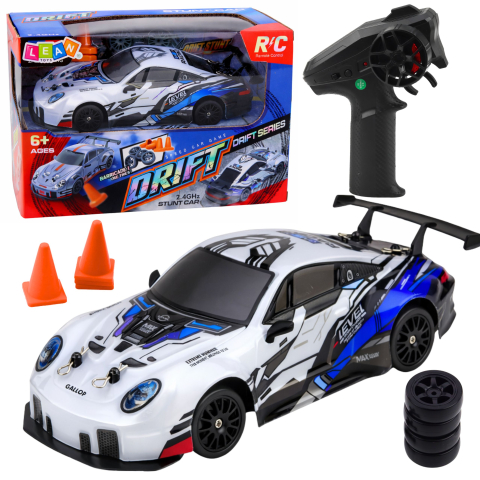 Jucarii cu telecomanda (RC) - Masina Drift 4WD roti schimbabile 1:24