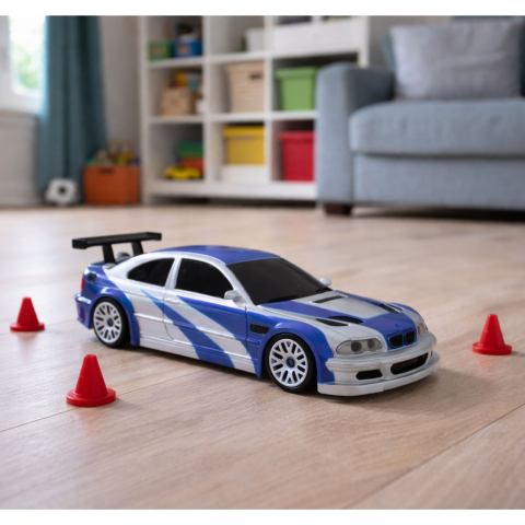 Masina drift E46 4WD viteza 15 km/h 1:43 [2]