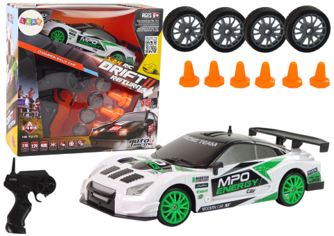 Jucarii cu telecomanda (RC) - Masina DRIFT Rally Set cu accesorii 1:24