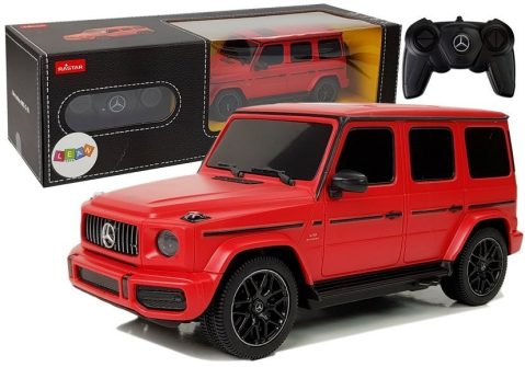 Jucarii cu telecomanda (RC) - Masina Mercedes AMG G63 Rosu 1:24 6 ani