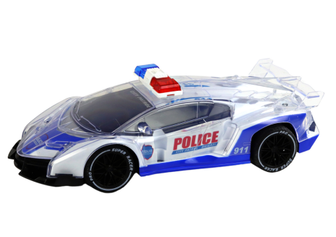 Masina Politie Sportiva cu lumini 1:16 [1]