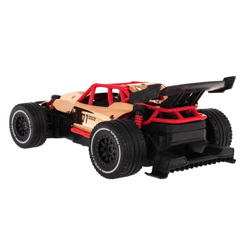 Mașină RACING 01 Gold cu telecomandă – RC pentru copii 6+ BEBEBLUL [3]