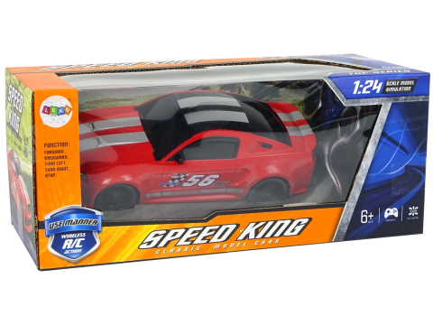 Masina Racing Red 1:24 geamuri fumurii 6 ani [6]