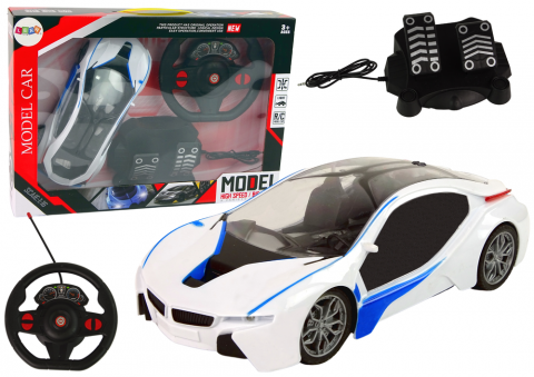 Masinute R/C - masina-turbo-volan-pedale-bebelul