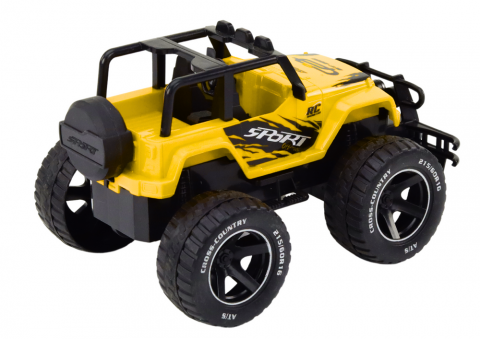 Masinuta cu telecomanda Off-Road RC 1:18, Galben, 3 ani+ [3]