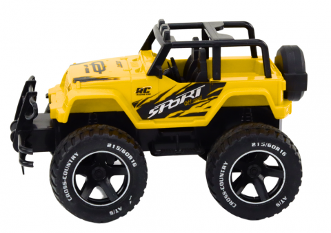 Masinuta cu telecomanda Off-Road RC 1:18, Galben, 3 ani+ [2]