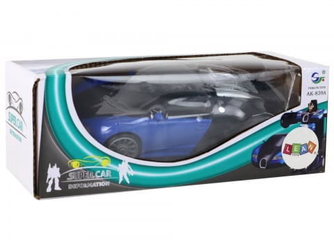 Mașină robot 2 în 1 Bugatti cu efecte de lumină [4]