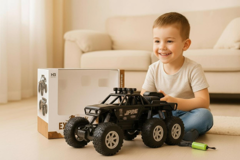 ROCK EXPLORER Crawler 6x6 – Mașină off-road 1:18 pentru copii 8+ [8]