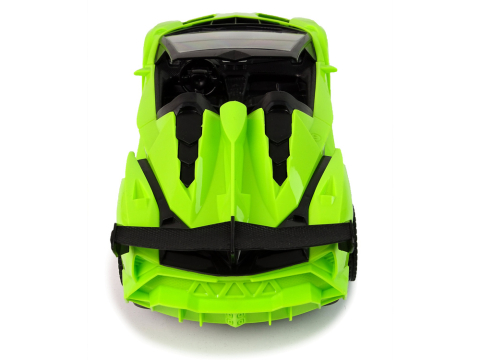 Masina sport cu telecomanda R/C 1:18 Verde, 27 MHz, anvelope cauciuc, 22 cm (6+ ani) [2]