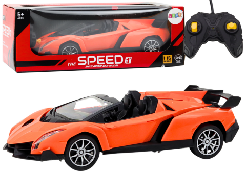 Jucarii cu telecomanda (RC) - Masina Sports Car Orange 1:16 viteza 20km/h