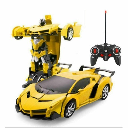 Ofertele momentului - Masinuta Robot transformabil 2în1 – mașină cu telecomandă pentru copii