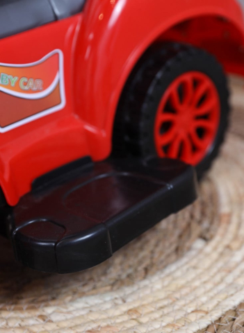 Masinuta copii RIDE-ON 3 in 1 Mega Car cu maner parental, bara protectie si spatiu depozitare, copertina protectie solara, rosu, 18 luni - 5 ani, max. 23 kg [7]