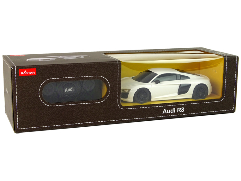 Masinuta cu telecomanda Audi R8 Rastar Alba 1:24, 6 ani+ [6]