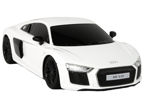 Masinuta cu telecomanda Audi R8 Rastar Alba 1:24, 6 ani+ [4]