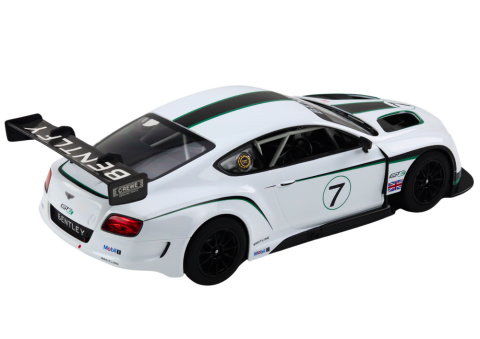 Masinuta cu telecomanda Bentley Continental GT3 White 1:14, 6 ani+ [2]