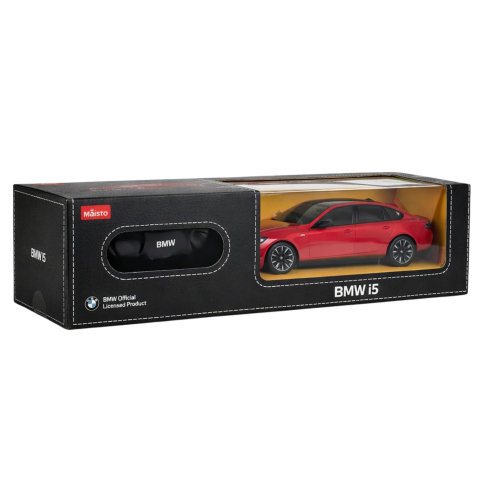 Masinuta cu telecomanda BMW i5 Red Rastar 1:24, 6 ani+ [5]