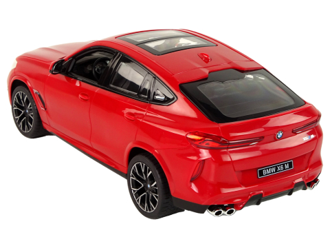 Masinuta cu telecomanda BMW X6 M Rastar Red 1:14, 6 ani+ [2]