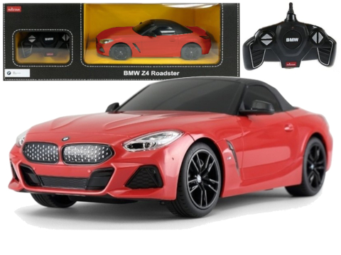 Jucarii cu telecomanda (RC) - Masinuta cu telecomanda BMW Z4 Roadster Rastar 1:18 Rosu, 6 ani+