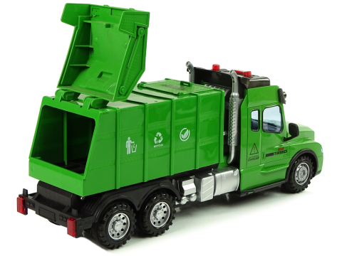 Masinuta cu telecomanda Camion de Gunoi cu lumini si sunete 2.4G, 6 ani+ [5]