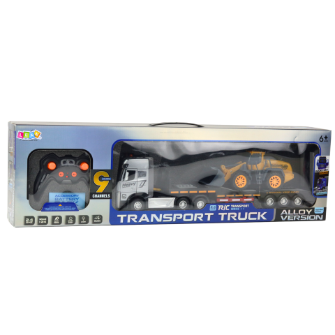 Masinuta cu telecomanda Camion Platforma cu Excavator 1:24, 6 ani+ [5]