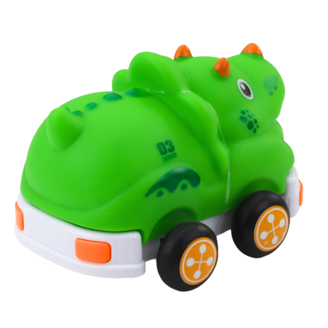 Masinuta cu telecomanda Dinozaur Verde pentru copii mici, 3 ani+ [2]