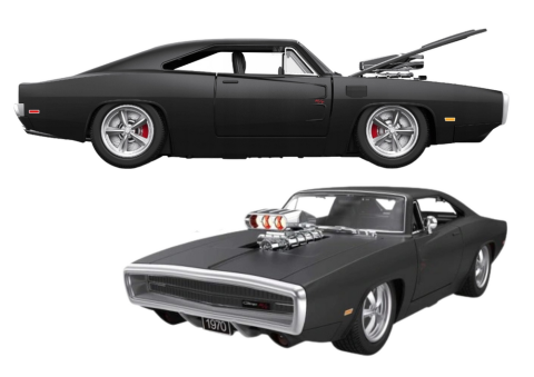 Masinuta cu telecomanda Dodge Charger R/T Rastar 1:16, 6 ani+ [2]