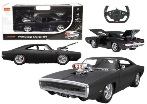 Jucarii cu telecomanda (RC) - Masinuta cu telecomanda Dodge Charger R/T Rastar 1:16, 6 ani+