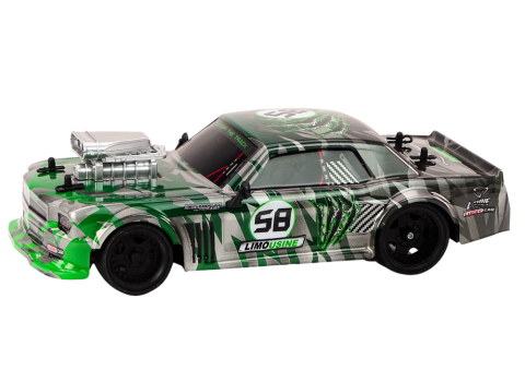 Masinuta cu telecomanda Drift 1:16 Roti Cauciuc Verde, 6 ani+ [1]