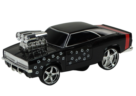 Masinuta cu telecomanda Drift 360 Lights Sounds Black 1:18, 6 ani+ [1]