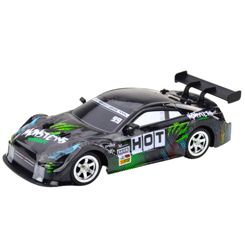 Masinuta cu telecomanda Drift Monster Black Green 30km/h 1:16, 3 ani+ [1]