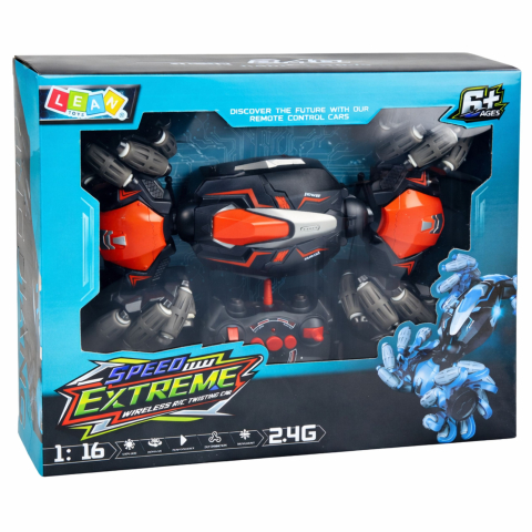 Masinuta cu telecomanda Extreme Twist Car Acrobatica 1:16, 6 ani+ [6]