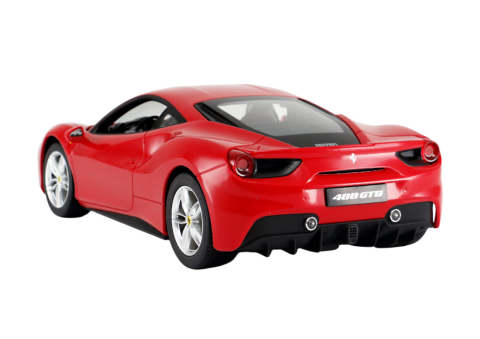 Masinuta cu telecomanda Ferrari 488 GTB Rastar Red 1:14, 6 ani+ [3]
