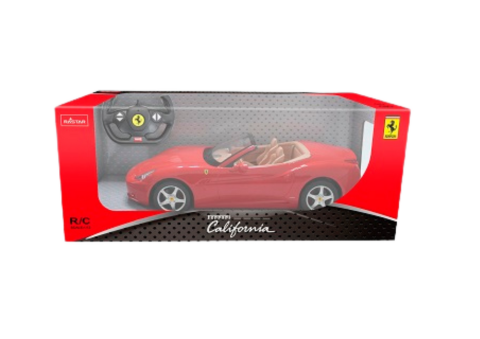Masinuta cu telecomanda Ferrari California Rastar Red 1:24, 6 ani+ [2]