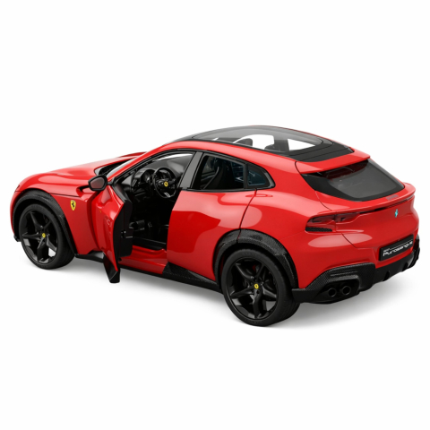 Masinuta cu telecomanda Ferrari Purosangue Rosu Rastar 1:24, 6 ani+ [3]