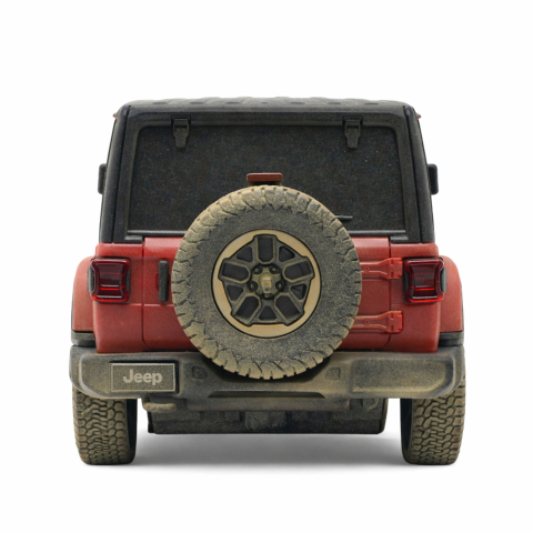 Masinuta cu telecomanda Jeep Wrangler Rubicon Muddy Rastar 1:24, 6 ani+ [4]