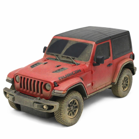 Masinuta cu telecomanda Jeep Wrangler Rubicon Muddy Rastar 1:24, 6 ani+ [1]